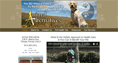 Desktop Screenshot of animalalternativestampa.com